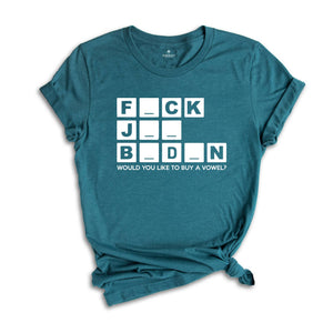 Fuck Joe Biden Shirt, Republican Shirt, Conservative Shirt, Patriotic Shirt, Funny Biden Shirt, Political Shirt