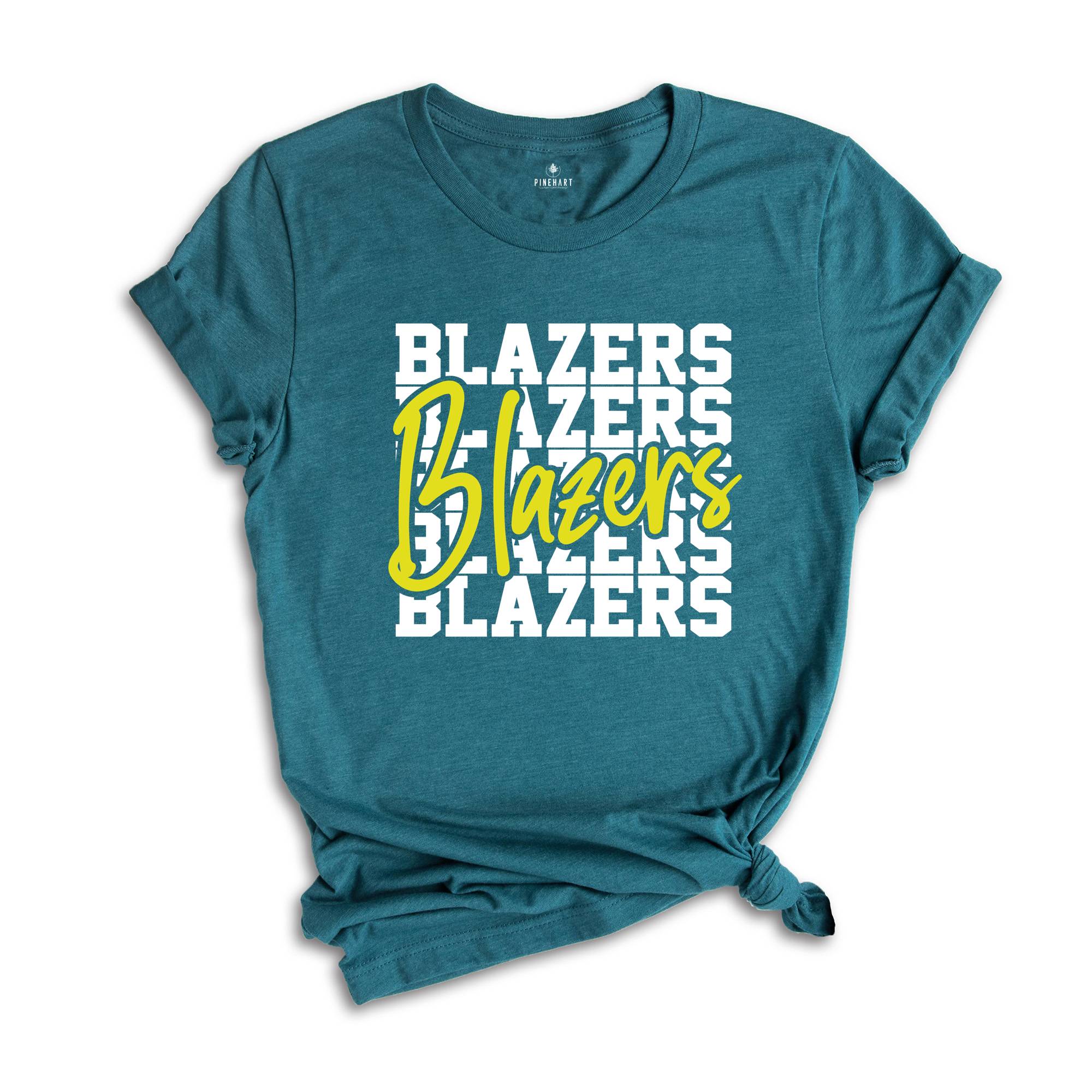 Team Mascot Shirt, Blazers Team Shirt, Blazers Football Shirt, Blazers Fan Shirt, Blazers School Shirt, Blazers School Spirit