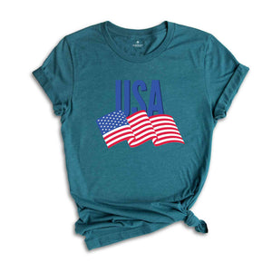 USA Flag Shirt, American Shirt, America Pride Shirt, 4th Of July Shirt, Independence Day Shirt, Fourth Of July Shirt, Memorial Day Shirt