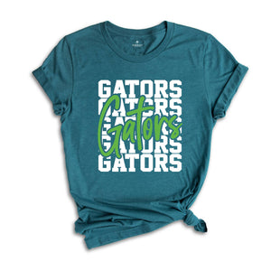 Team Mascot Shirt, Gators Team Shirt, Gators Football Shirt, Gators Fan Shirt, Gators School Shirt, Gators School Spirit