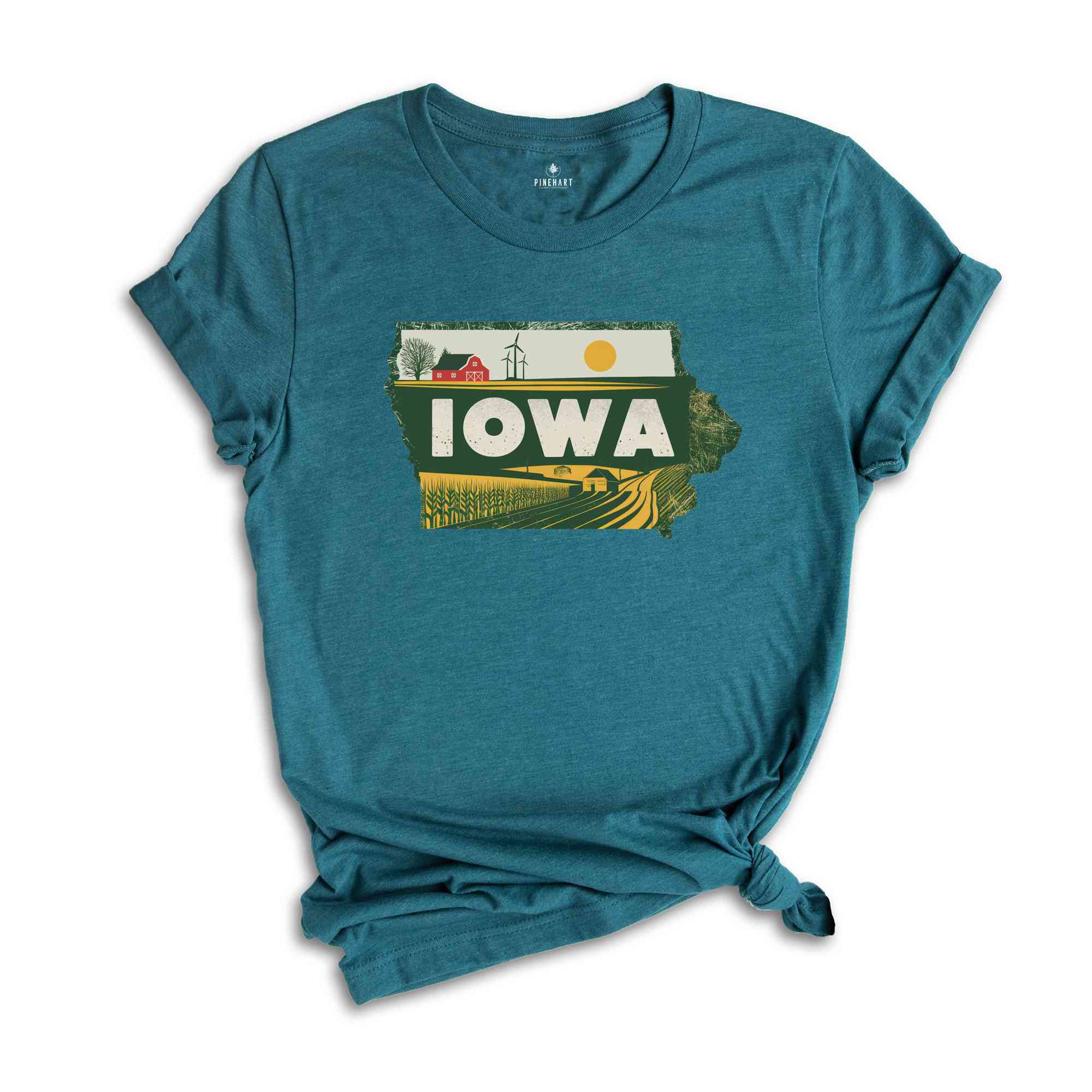 Retro State Of Iowa Shirt, State Of Iowa Shirt, State Shirt, Iowa Shirt, Iowa Lover Shirt, Family Trip Shirt, Travel Shirt