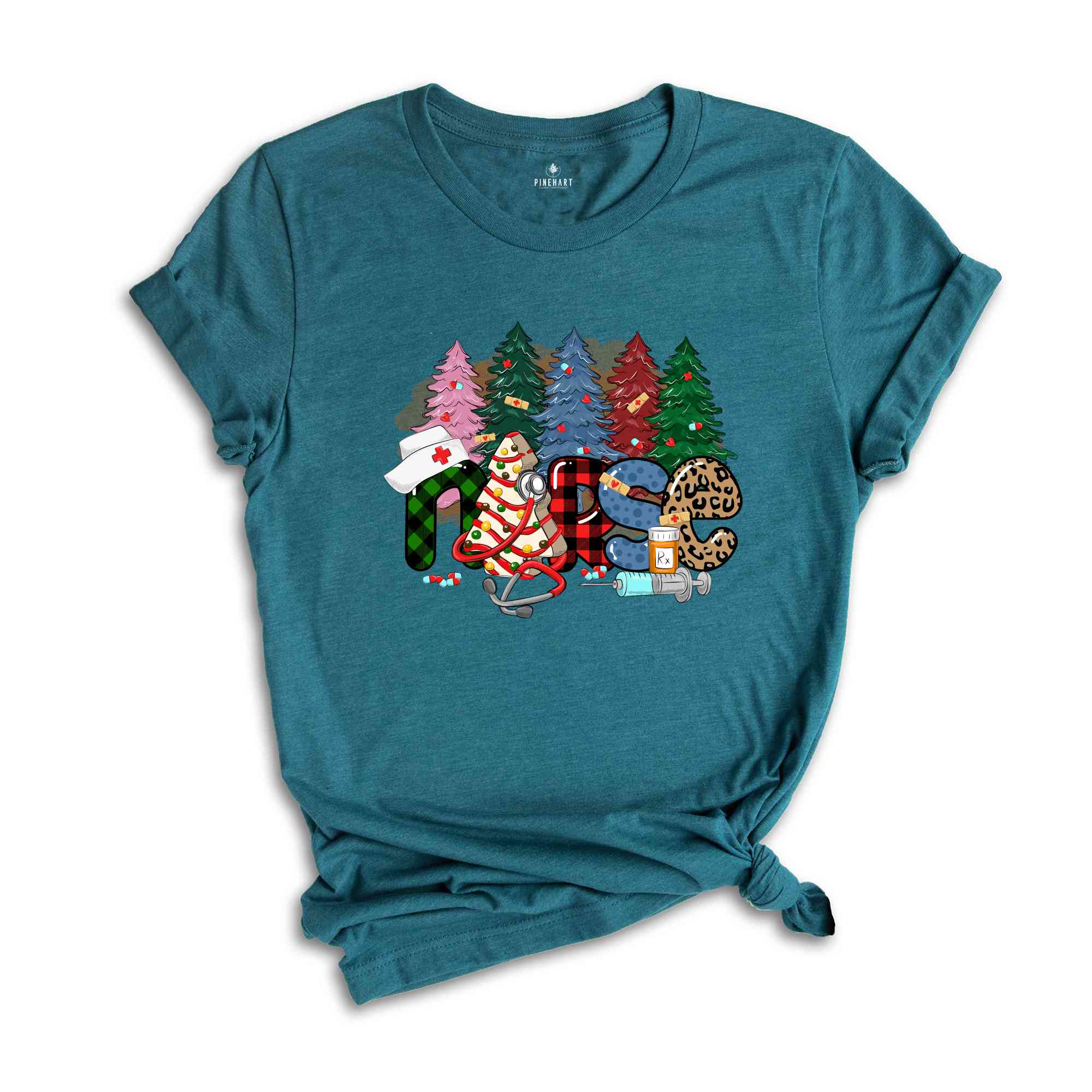 Nurse Christmas Tree Shirt, Christmas Nurse Shirt, Nurse Life Shirt, Funny Nurse Shirt, Christmas Nurse Party Shirt