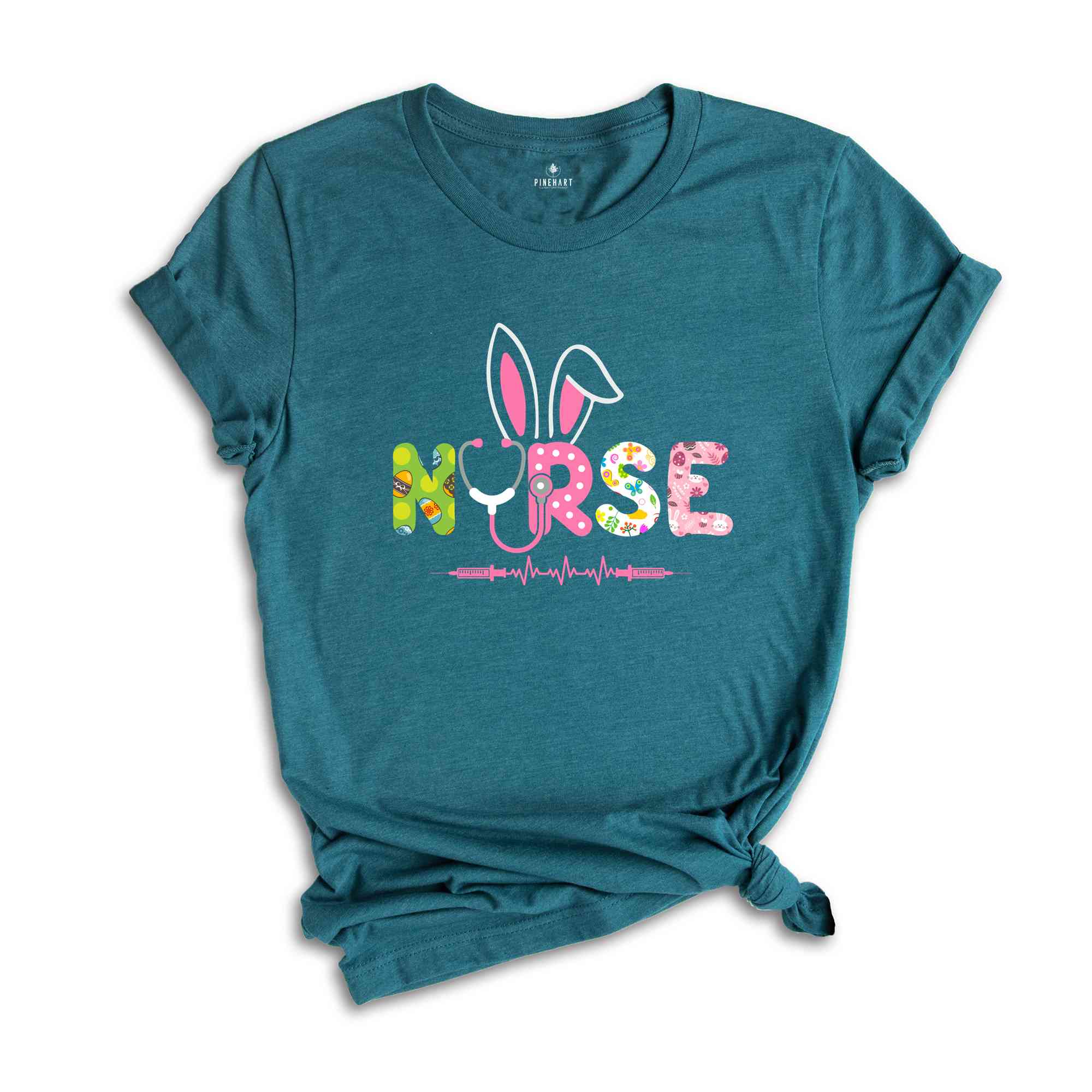 Nurse Easter Day Shirt, Easter Bunny T-Shirt, Easter Eggs T-Shirt, Nurse Easter 2024, Gift for Nurse, Happy Easter Shirt