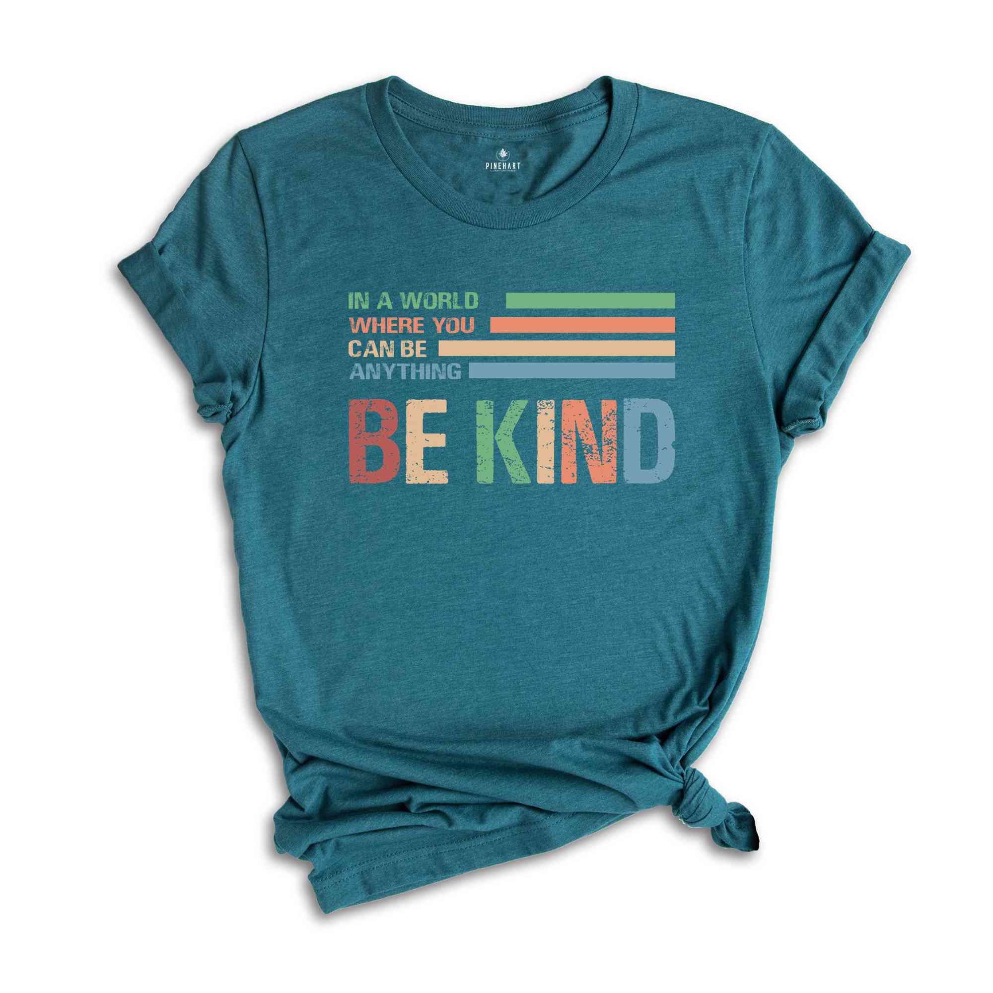 In A World Where You Can Be Anything Be Kind Shirt, Retro Teacher Shirt, Be Kind Shirt, Teacher Shirt, Kindness Shirt, Cute Teacher Shirt