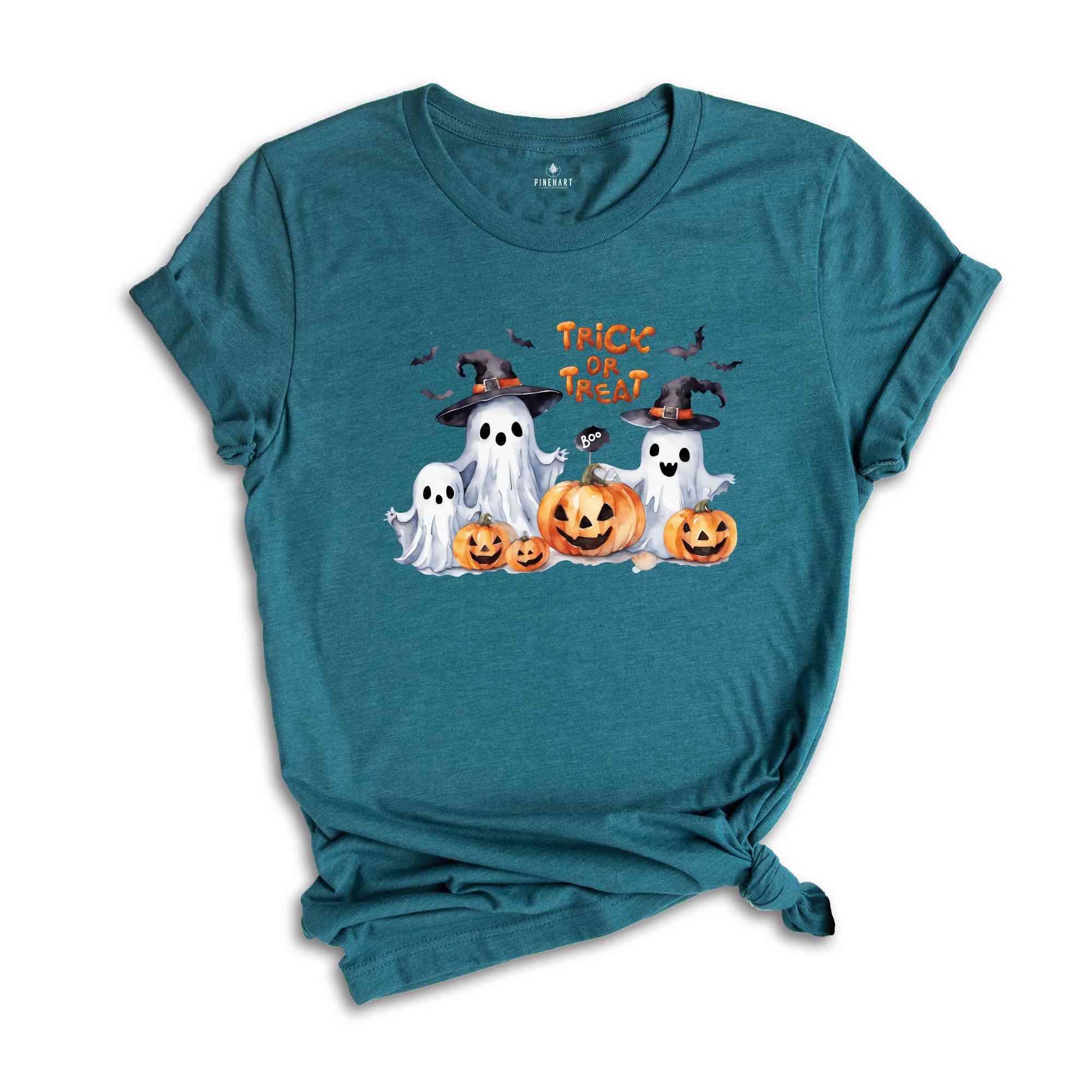 Trick Or Treat Shirt, Halloween Candy T-shirt, Halloween Ghosts Tee, Pumpkin Shirt, Halloween Gifts For Candy Lovers