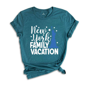 New York Family Vacation Shirt, Summer Vacation Shirts for Family, New York City Shirt, New York Lover Gift, Matching Family Vacation