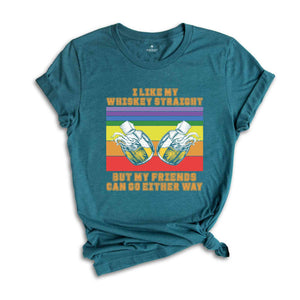 Unique LGBT Pride Shirt, Whiskey Lover Gift, Gay Rights Tee LGBTQ Pride Tee, Rainbow Pride Shirt, Pride Ally Tee, Love Is Love Shirt,