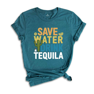 Save Water Drink Tequila Shirt, Tequila Shirt, Drinker Shirt, Funny Drinking Shirt, Drinking Shirt, Bestie Gift, Water Shirt