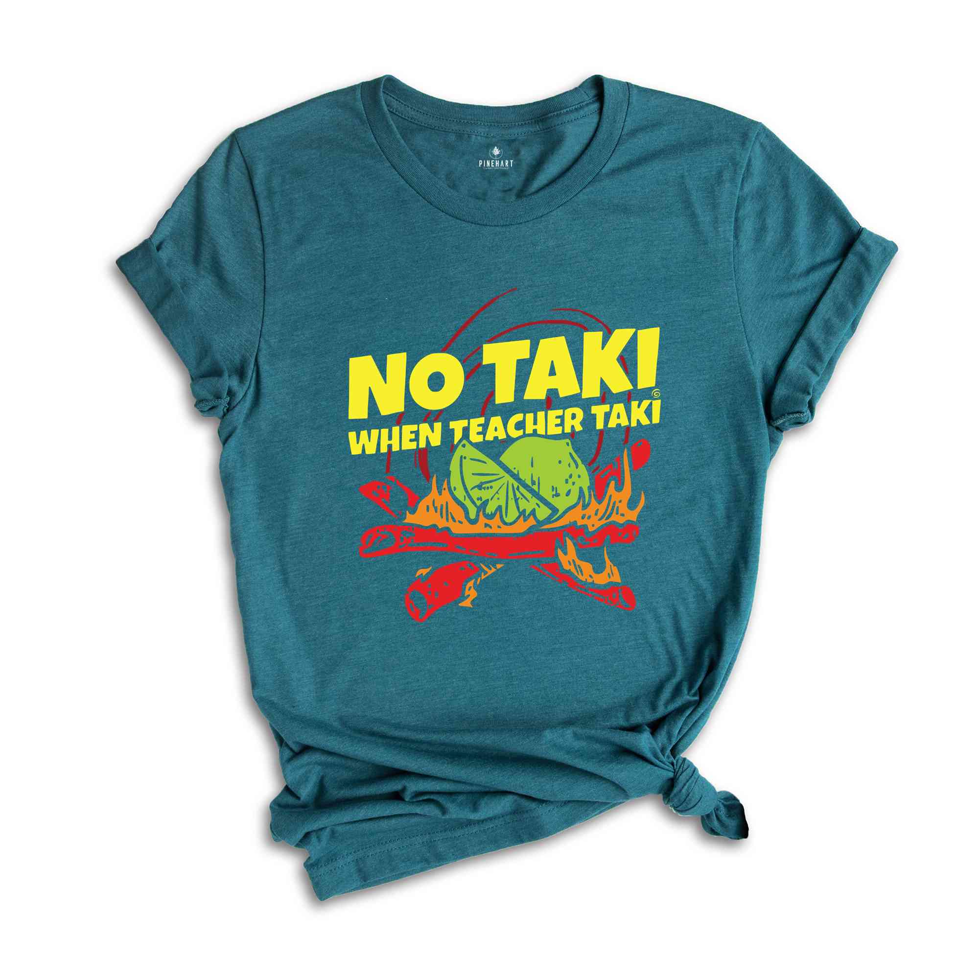 No Taki When Teacher Taki Shirt, Funny Teaching Shirt, Teacher Appreciation Gift, Back To School Teacher's Shirts