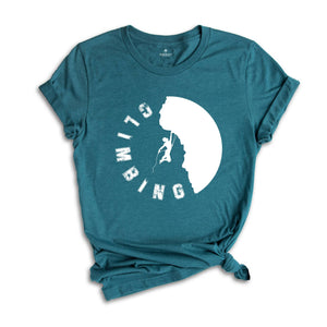 Climbing Evolution Shirt, Rock Climbers Shirt, Climbing T Shirt, Mountain Cute Climbing Shirts, Funny Camping Shirt, Climbing Lover Tees