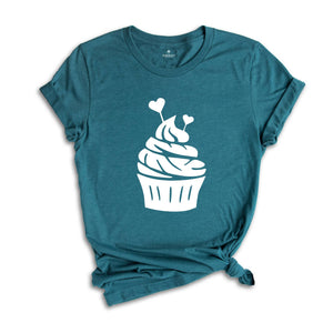 Cupcake Birthday Shirt, Cupcakes Shirt, Birthday Shirt, Valentine Cupcake Shirt, Chef Mom Shirt, Baker's Shirt, Cute Cake Tee