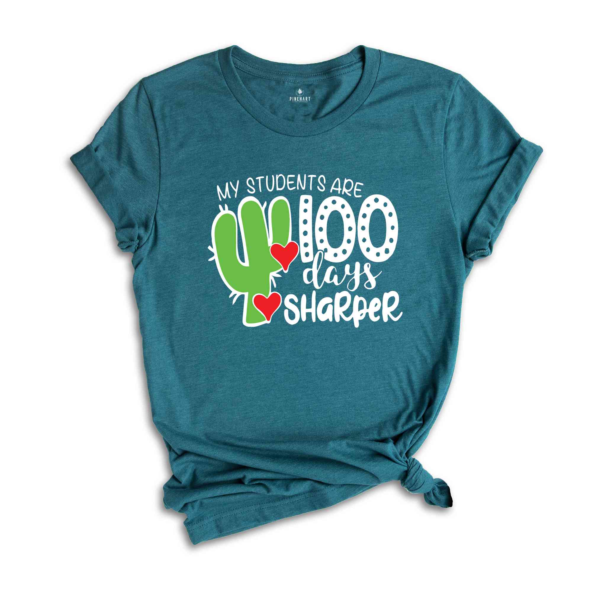 My Students Are 100 Days Sharper Shirt, 100th Day Of School Shirt, Happy 100th Day Of School, Teacher Life Shirt, Teacher Gift, Teacher Tee