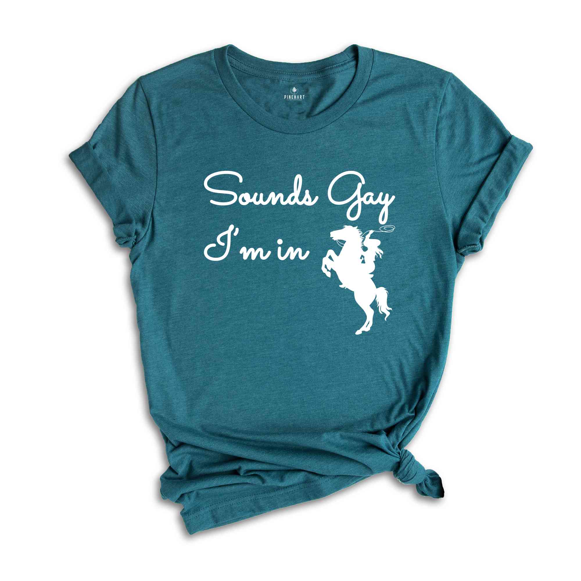 Sounds Gay I'm In Shirt, Lesbian Cowgirl Shirt, Vintage Lesbian Pride Shirt, Howdy Lesbian Shirt, Pride Shirt, Cowgirl Shirt