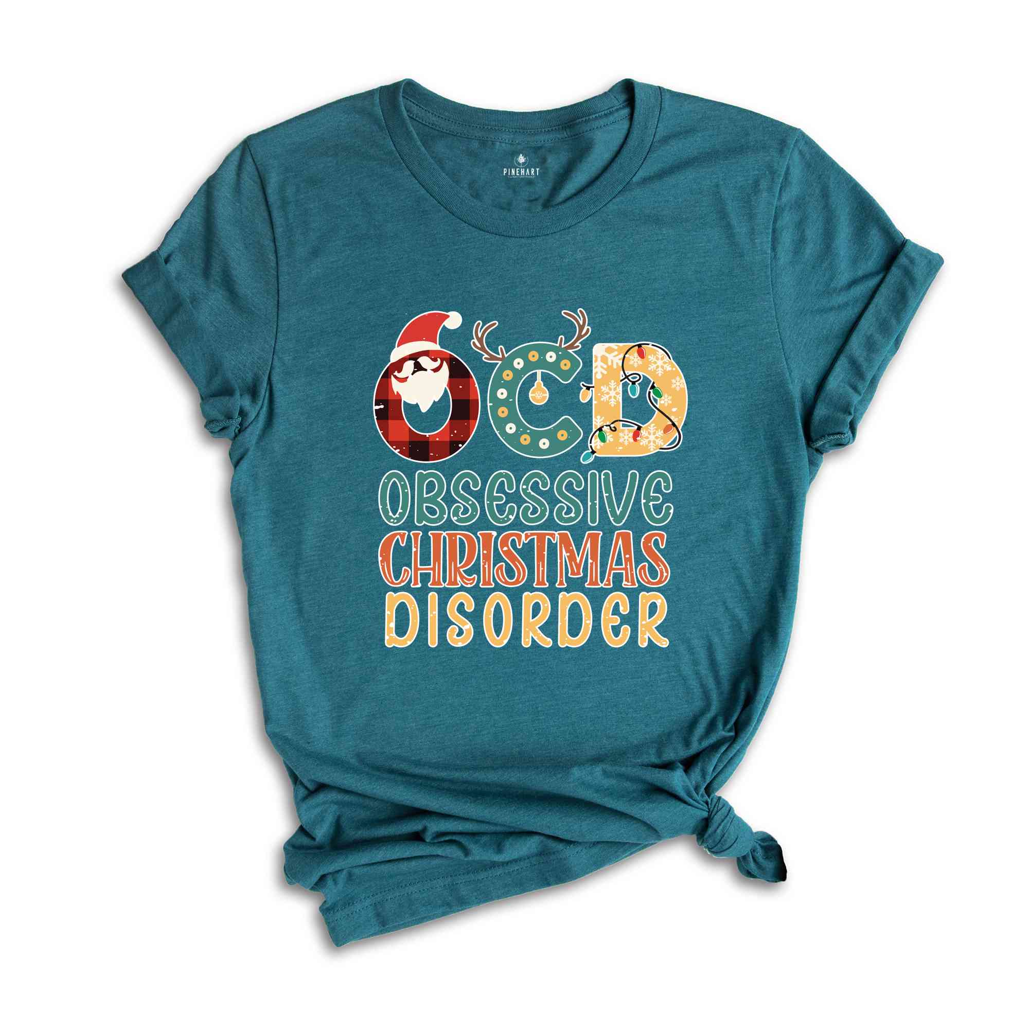 Obsessive Christmas Disorder Shirt, OCD Shirt, Funny Christmas Shirt, Christmas Gift, Christmas Party Shirt, New Year Shirt, Xmas Shirt