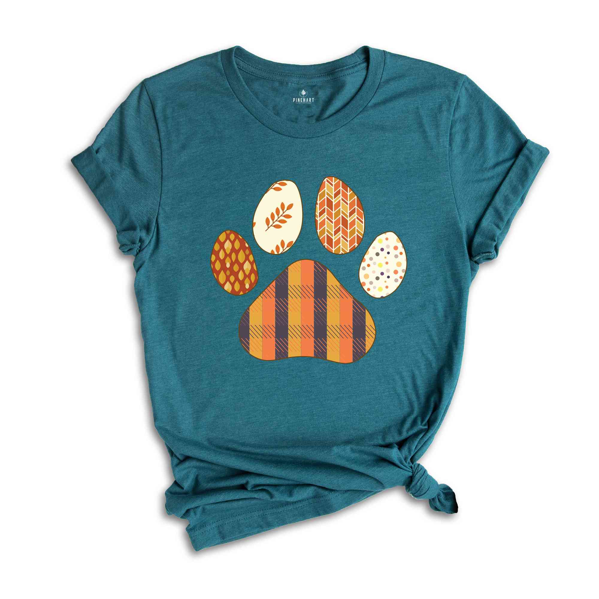 Fall Paws Shirt, Dog Paw Fall Vibes Shirt, Fall Season Shirt, Dog Lover Shirt, Dog Mom Shirt, Happy Autumn Dog Shirt, Paw Thanksgiving Shirt