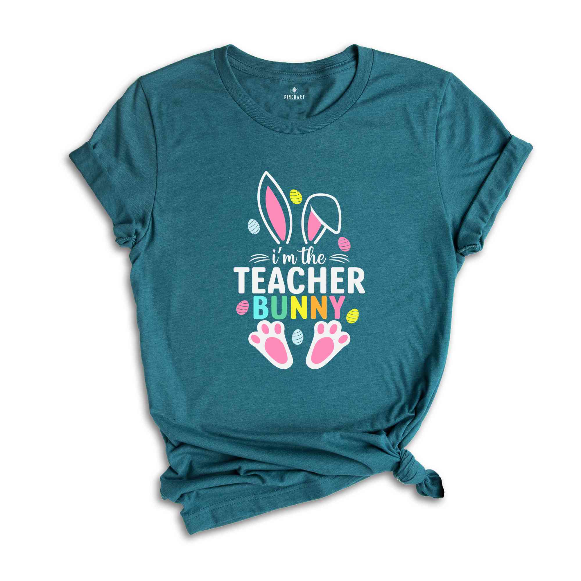 I'm The Teacher Bunny Shirt, Easter Day Shirt, Teacher Shirt, Gift For Teacher, Happy Easter Shirt, Bunny Easter Shirt, Bunny Ears Shirt