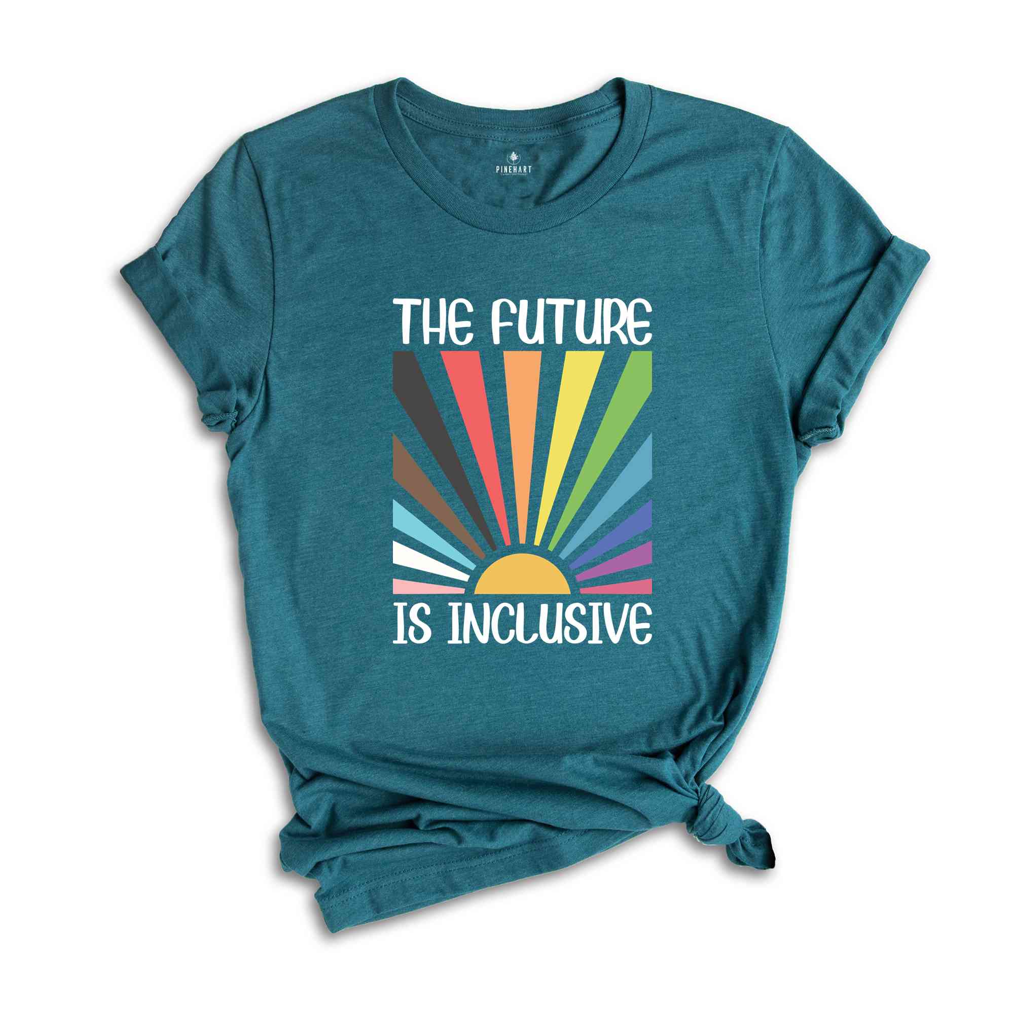 The Future Is Inclusive Shirt, Rainbow Pride Shirt, Human Rights Shirt, LGBTQ Shirt, Progress Pride Shirt, Social Justice Shirt, Gay Pride