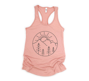 Adventure Tank Top, Adventure Tank Top, Camping Tank Top, Mountain Shirt, Hiker Tank Top, Nature Lover Tank Top, Camping Gift Tank Top