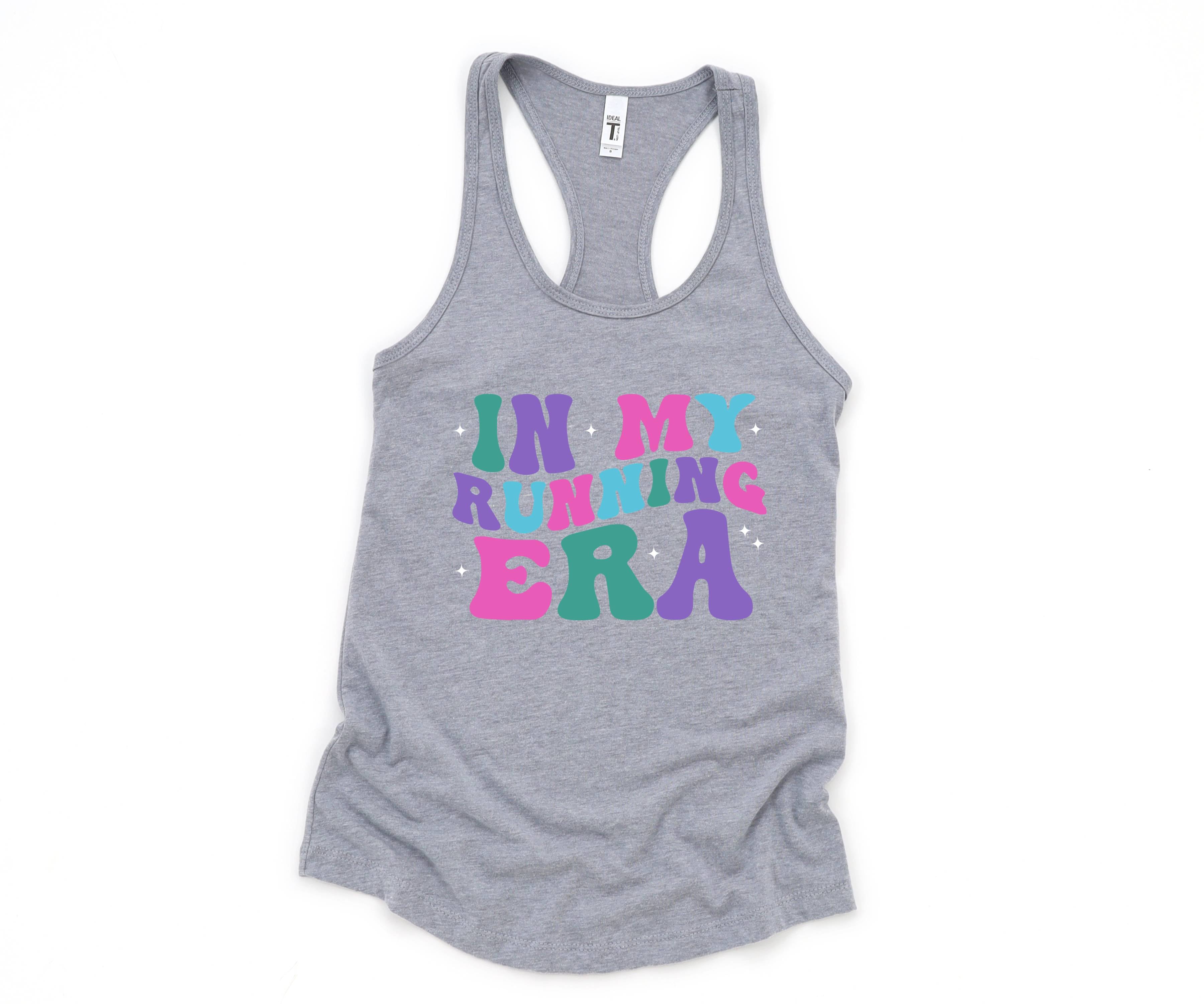 In My Running Era Tank Top, Runners Shirt, Gift for Runner, Friend Gift, Runner Gift, Running Tank, Racerback Tank Gift