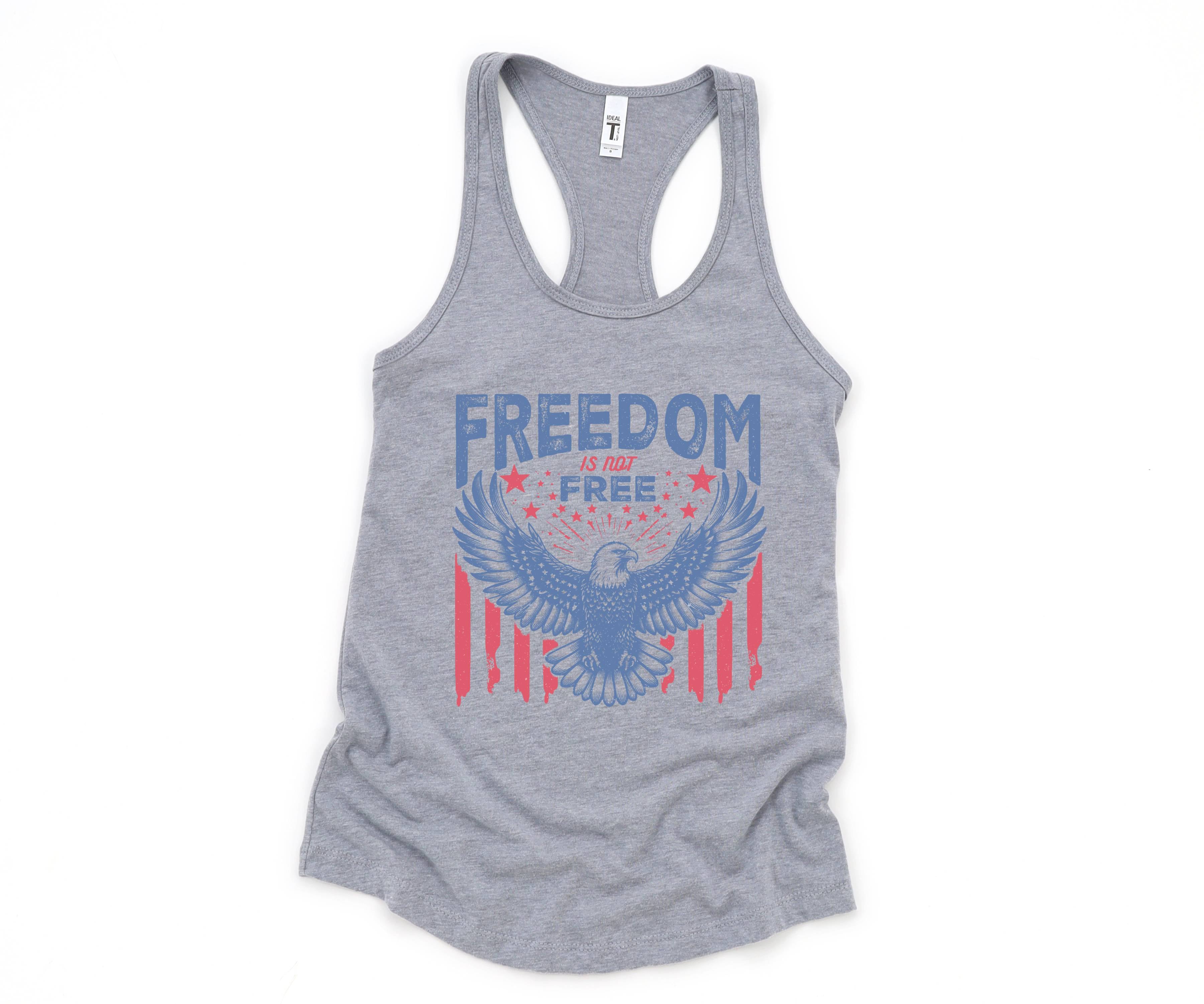 Freedom Is Not Free Tank Top, July 4th Tank Top, USA Tank Top, Fourth Of July Outfit, Patriotic Top, Independence Day, 4th Of July Tank Top