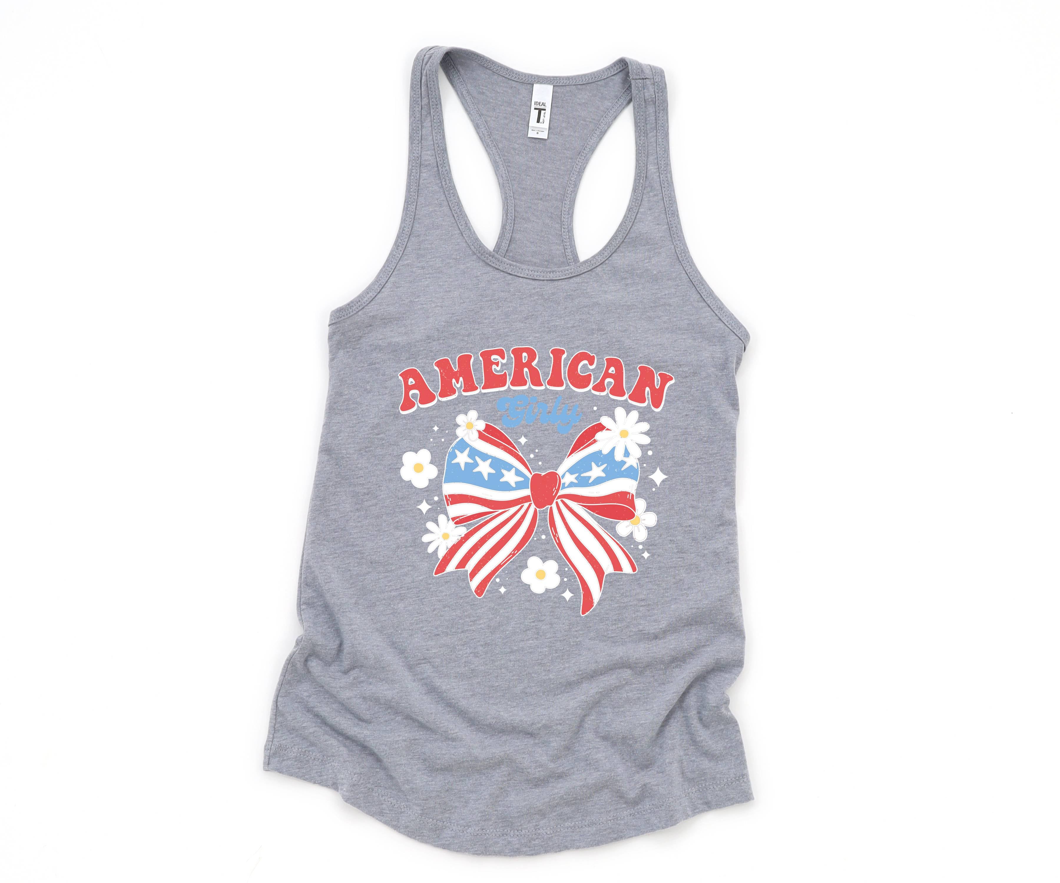 American Girl Tank Top, Fourth Of July Outfit, July 4th Tank, 4th Of July Tank Top, USA Shirt, USA Tank Top, Independence Day Shirt