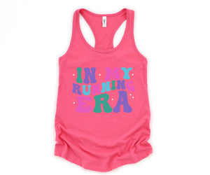 In My Running Era Tank Top, Runners Shirt, Gift for Runner, Friend Gift, Runner Gift, Running Tank, Racerback Tank Gift