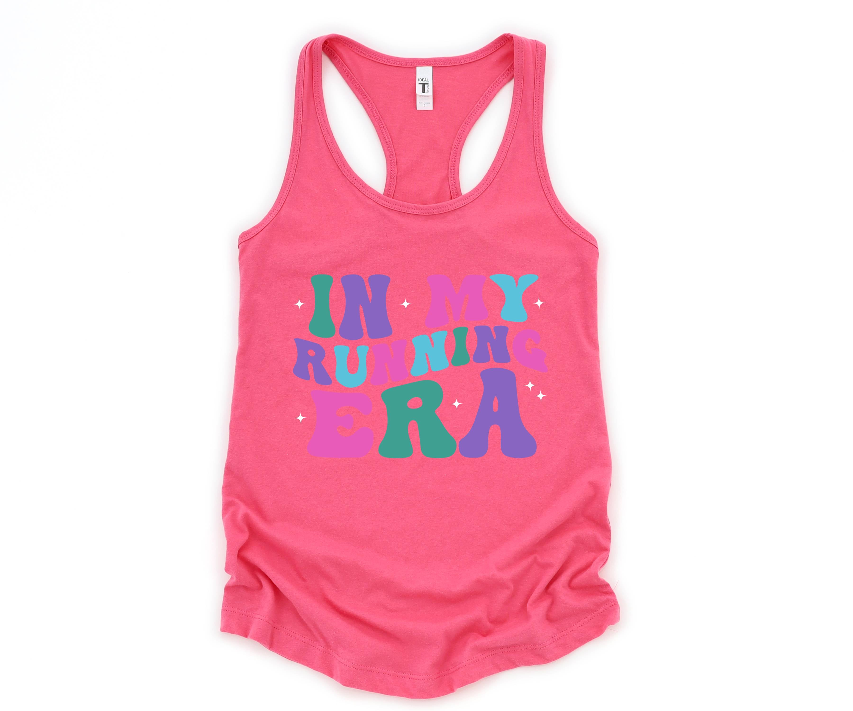 In My Running Era Tank Top, Runners Shirt, Gift for Runner, Friend Gift, Runner Gift, Running Tank, Racerback Tank Gift