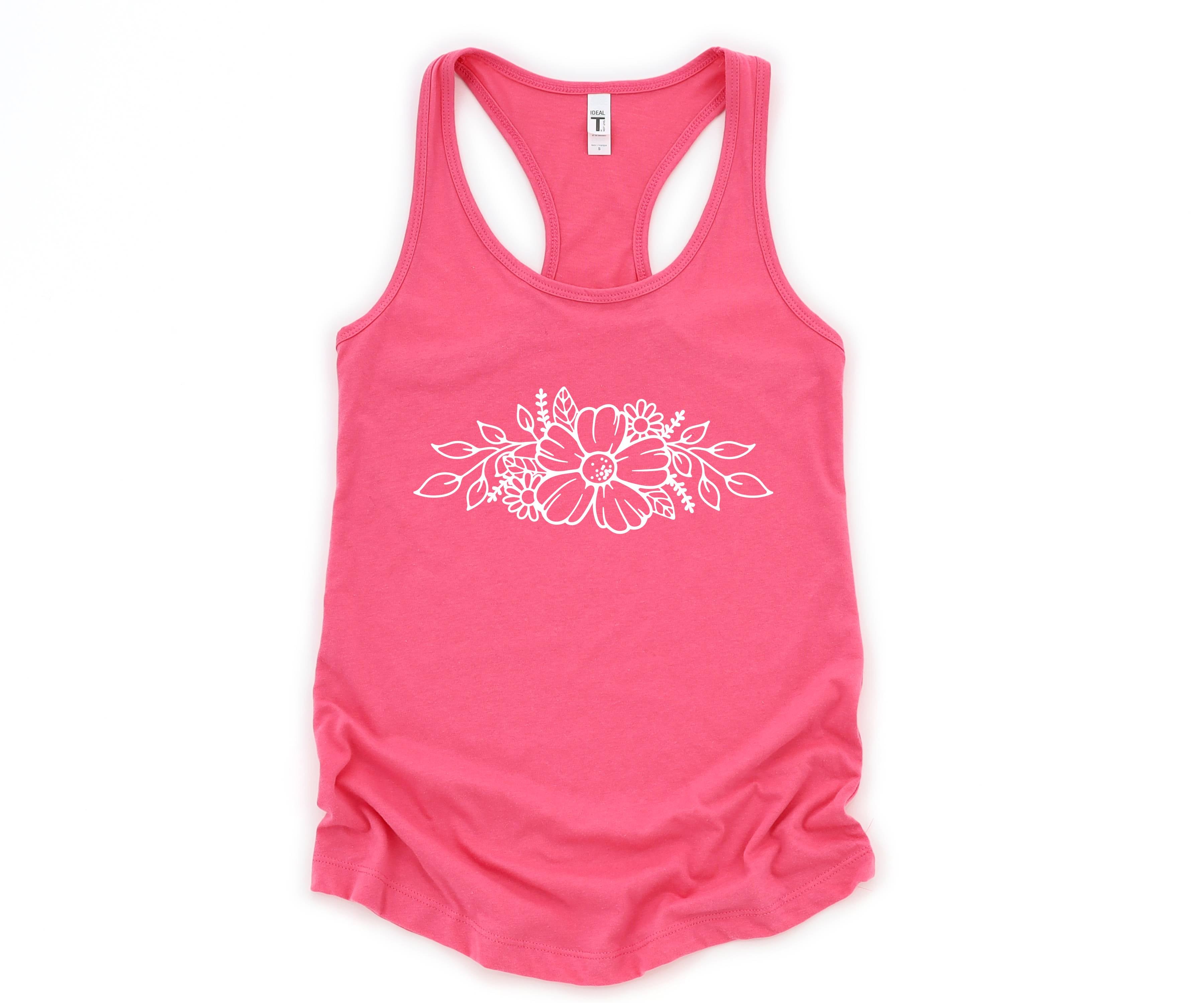 Floral Tank Top, Flowers Tank Top, Nature Tank Top, Mother's Day Tank Top, Flowers Nature Tank Top, Inspiring Tank Top, Boho Tank Top