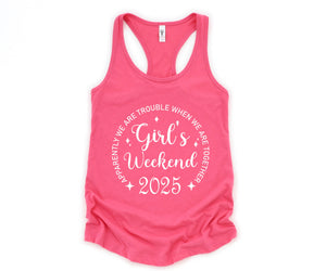 Girl's Weekend Tank Top, Girls Trip Tank Top, Girls Vacation Tank Top, Matching Girls Trip Tank Top, Funny Girls Weekend Tank, Summer Tank