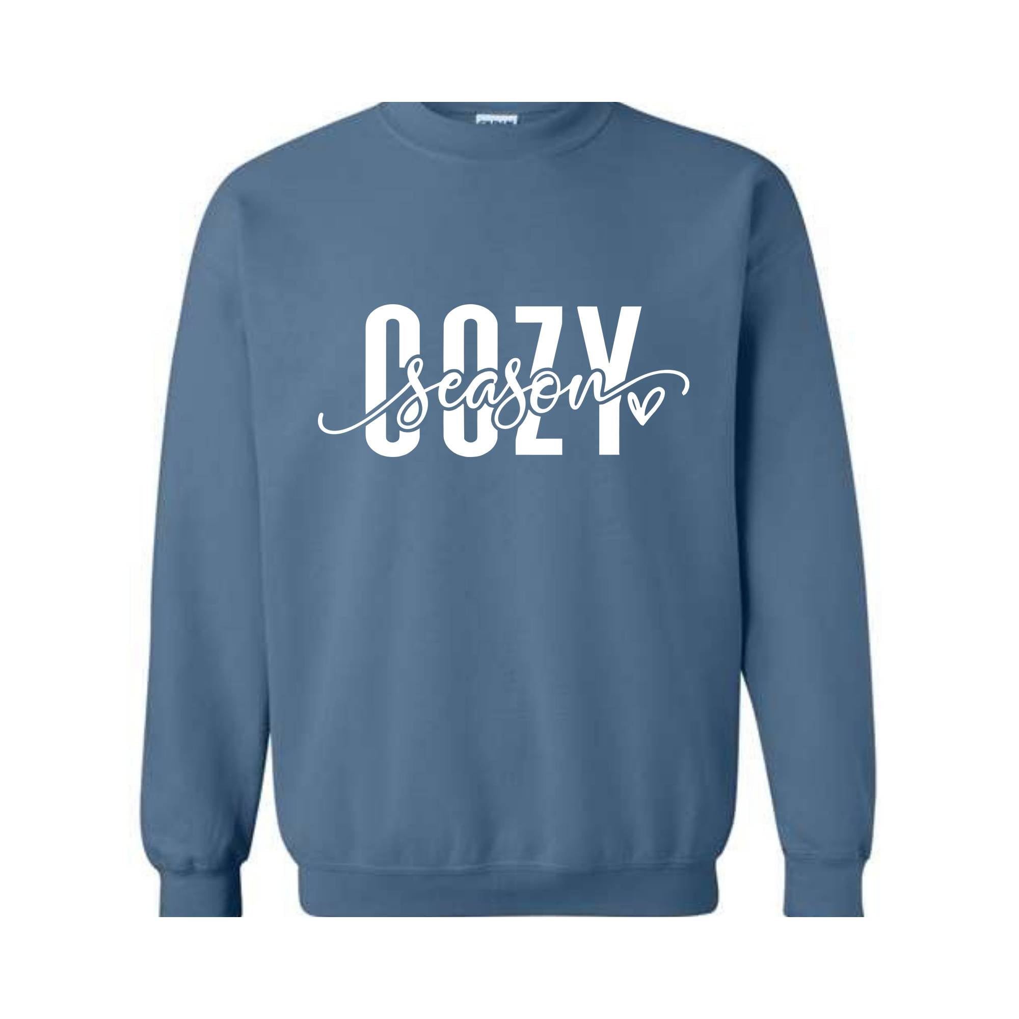 Cozy Season Sweatshirt, Winter Sweatshirt, Cosy Vibes Sweatshirt, Funny Christmas Sweatshirt, Christmas Mom Sweatshirt