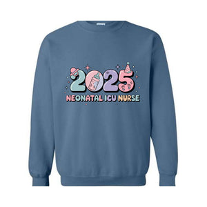 2025 Neonatal ICU Nurse Sweatshirt, Care Nurse Gifts