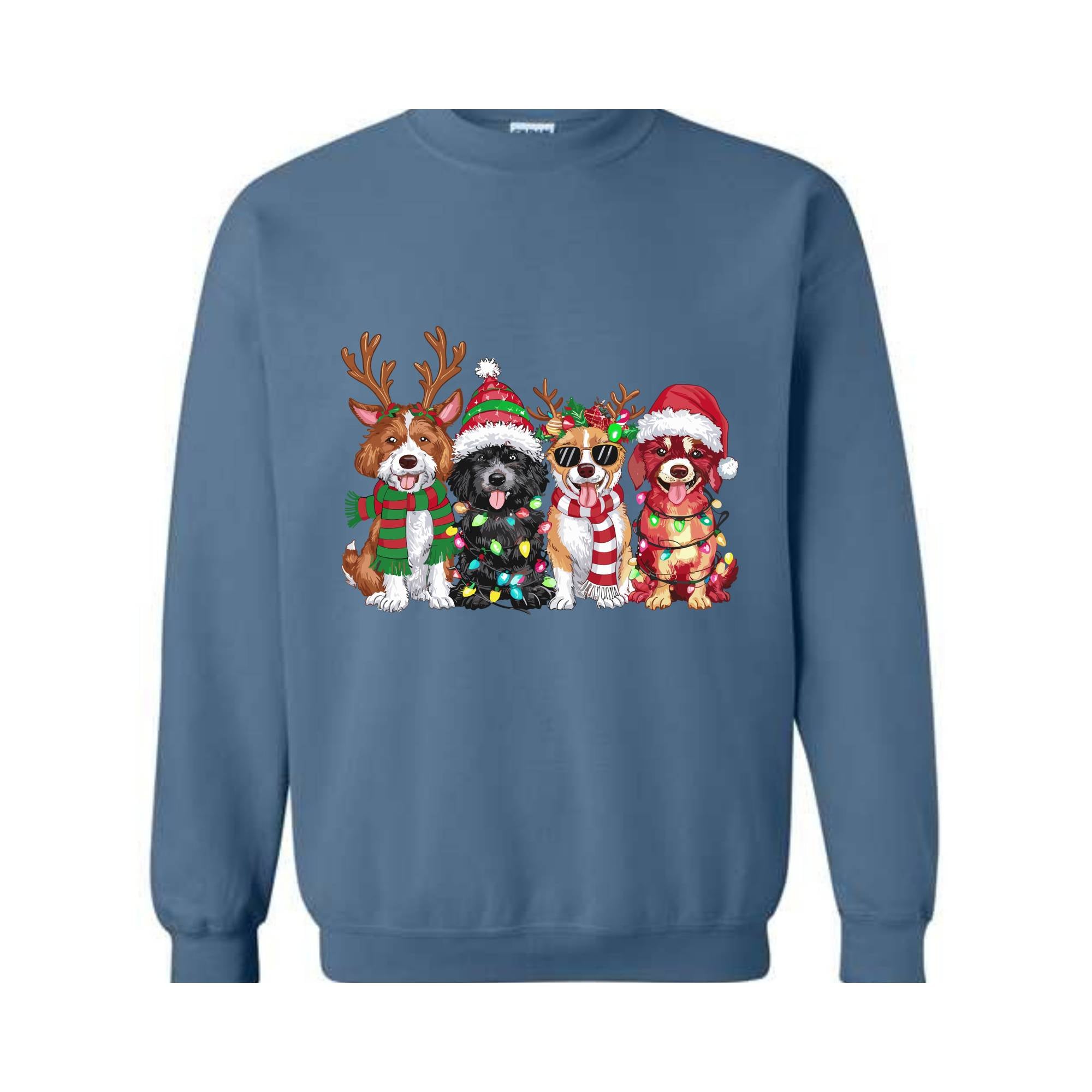 Christmas Dog Sweatshirt, Christmas Golden Retriever Shirt, Christmas Shirt, Christmas Gift, Dog Christmas Sweatshirt, Christmas Sweater