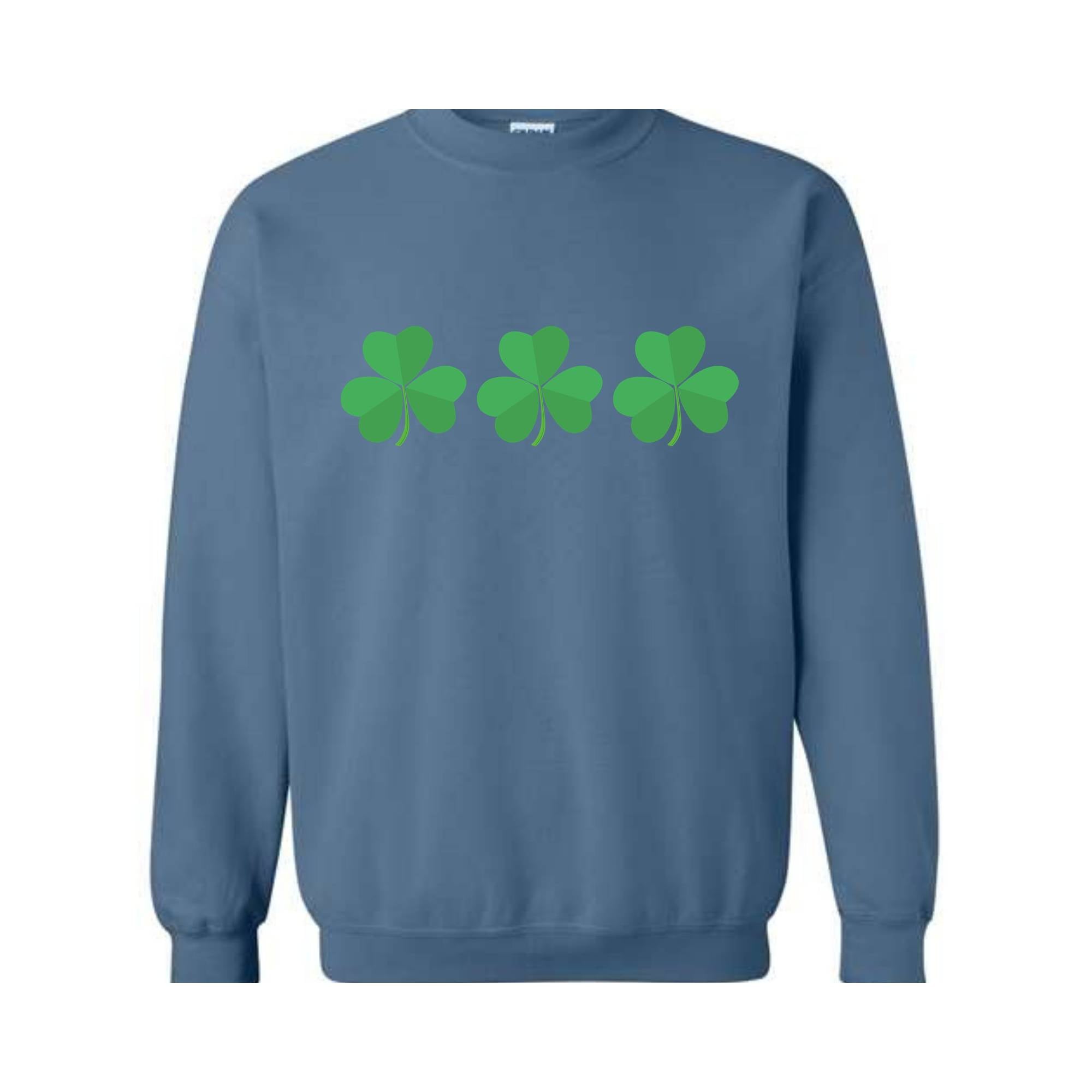 Shamrock St Patrick's Day Sweatshirt, St Patricks Hoodie, St Patrick's Day Gift, Shamrock Hoodie, Lucky Sweatshirt, Lucky Irish Hoodie