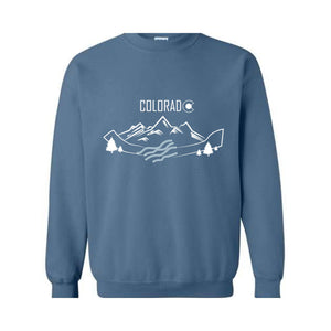 Colorado Sweater, Colorado State Sweatshirt, Colorado Montane, Trendy Sweatshirt, Colorado buffaloes, Sweater,Colorado Vacation