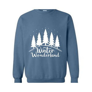 Winter Wonderland, Winter Sweatshirt, Christmas Shirt For Women, Winter Gift, Family Winter Shirt, Winter Crew Shirt, Winter Lover Shirt