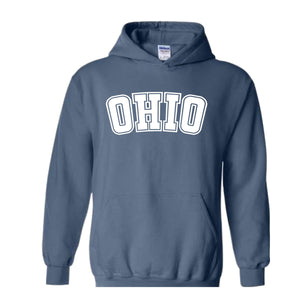 Ohio State Crewneck Hoodie, Vintage Gift for Ohio Lover, Ohio Hoodie, Ohio Sweater, Ohio State, Ohio Gift, Ohio Crewneck,