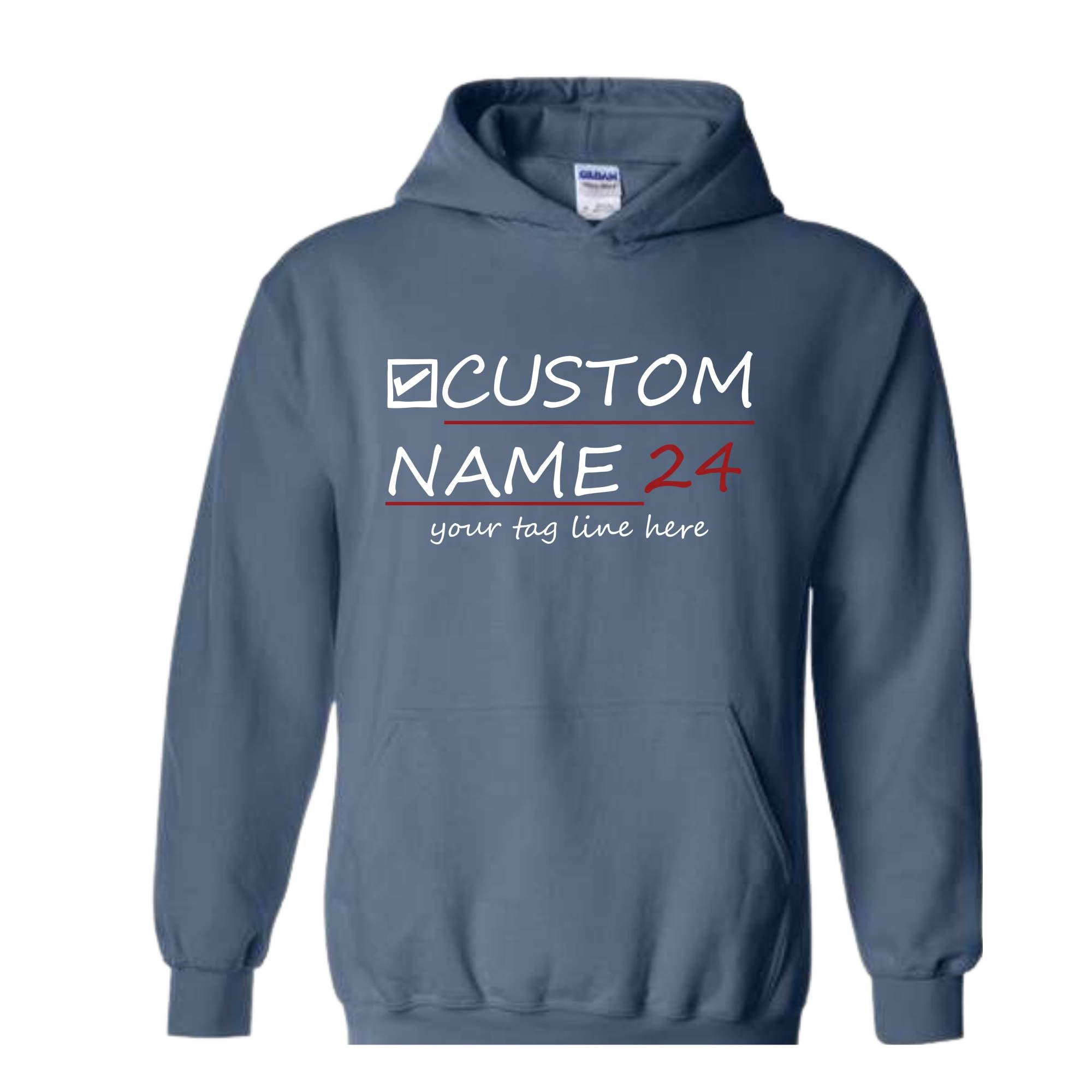 Custom Election Sweatshirt, Personalized Election Sweatshirt, 2024 American Presidential Sweatshirt, Voting Sweater