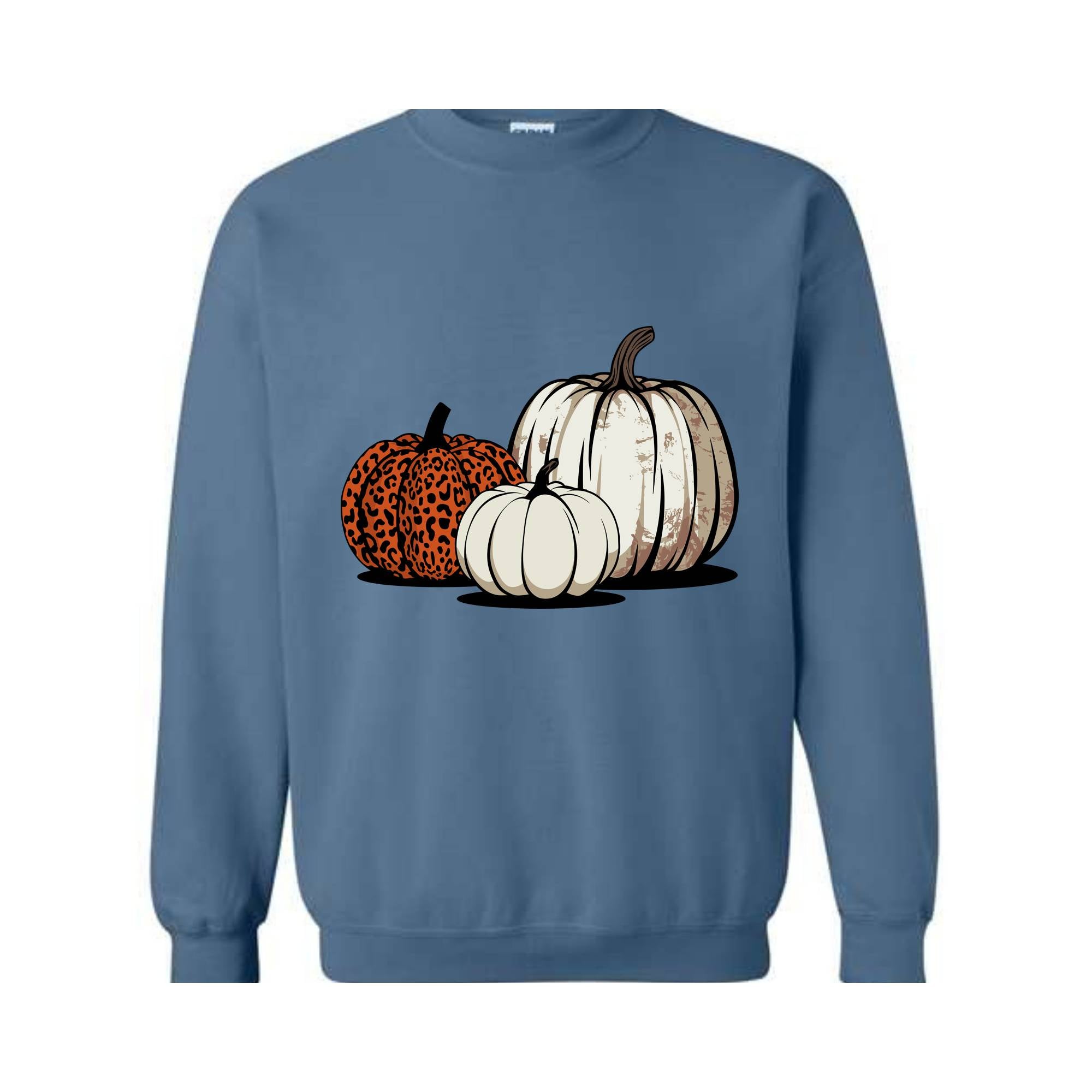 Leopard Pumpkin Sweatshirt, Thanksgiving, Halloween Shirt, Fall sweatshirt, Autumn, Thanksgiving Gifts