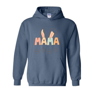 Custom Mama Easter Hoodie, Mama Hoodie With Kids Names, Happy Easter Hoodie, Personalized Easter Day Hoodie