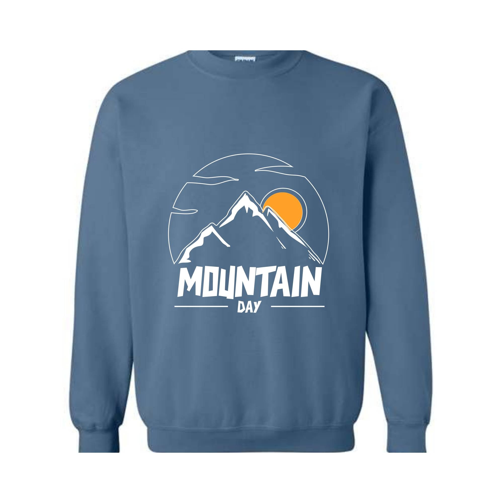 Mountain Day Sweathirt, Happy Weekend Sweatshirt, Positive Sweatshirt, inspirational Sweater, Good Vibes Hoodie