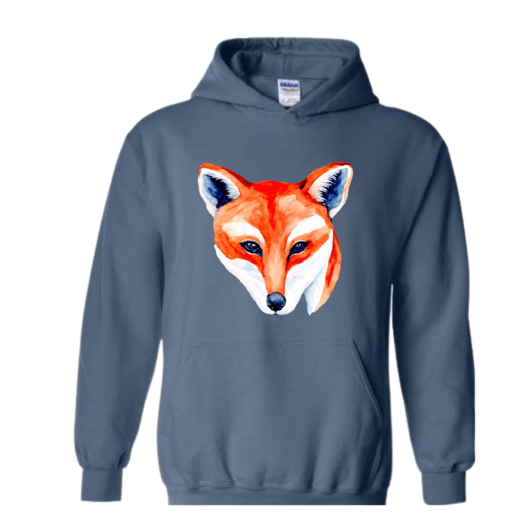 Fox Lover Sweatshirt, Cute Fox Sweatshirt, Fox Sweater, Fox Hoodie, Wild Animal Lover Sweatshirt, Animal Lover Sweatshirt