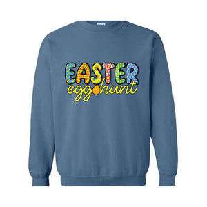 Easter Egg Hunter Sweatshirt, Happy Easter Sweatshirt, Funny Easter Sweatshirt, Easter Gift, Cute Sweatshirt