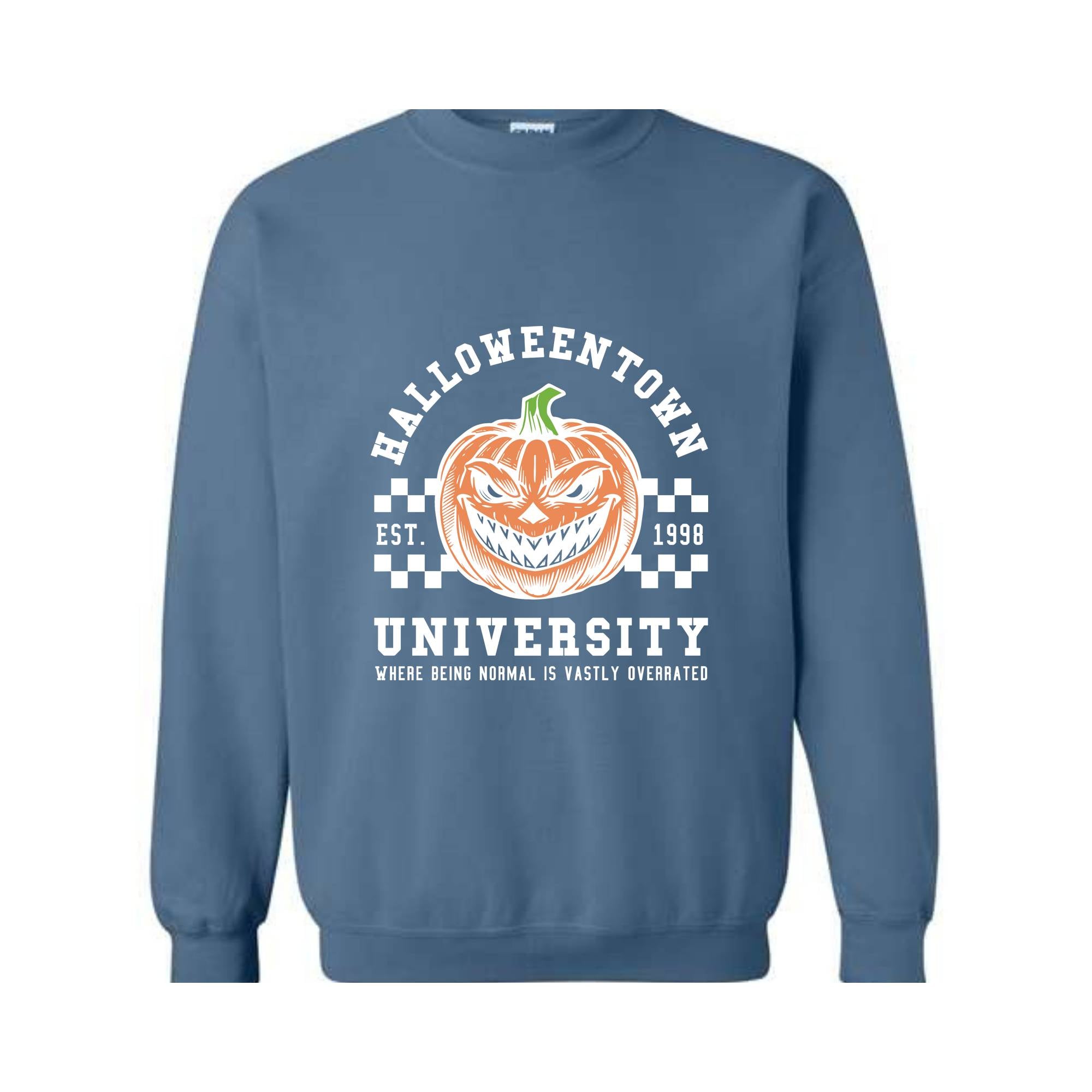 Retro Halloweentown University Sweatshirt, Vintage Halloween Sweater, Halloweentown Sweatshirt, Pumpkin Horror Shirt