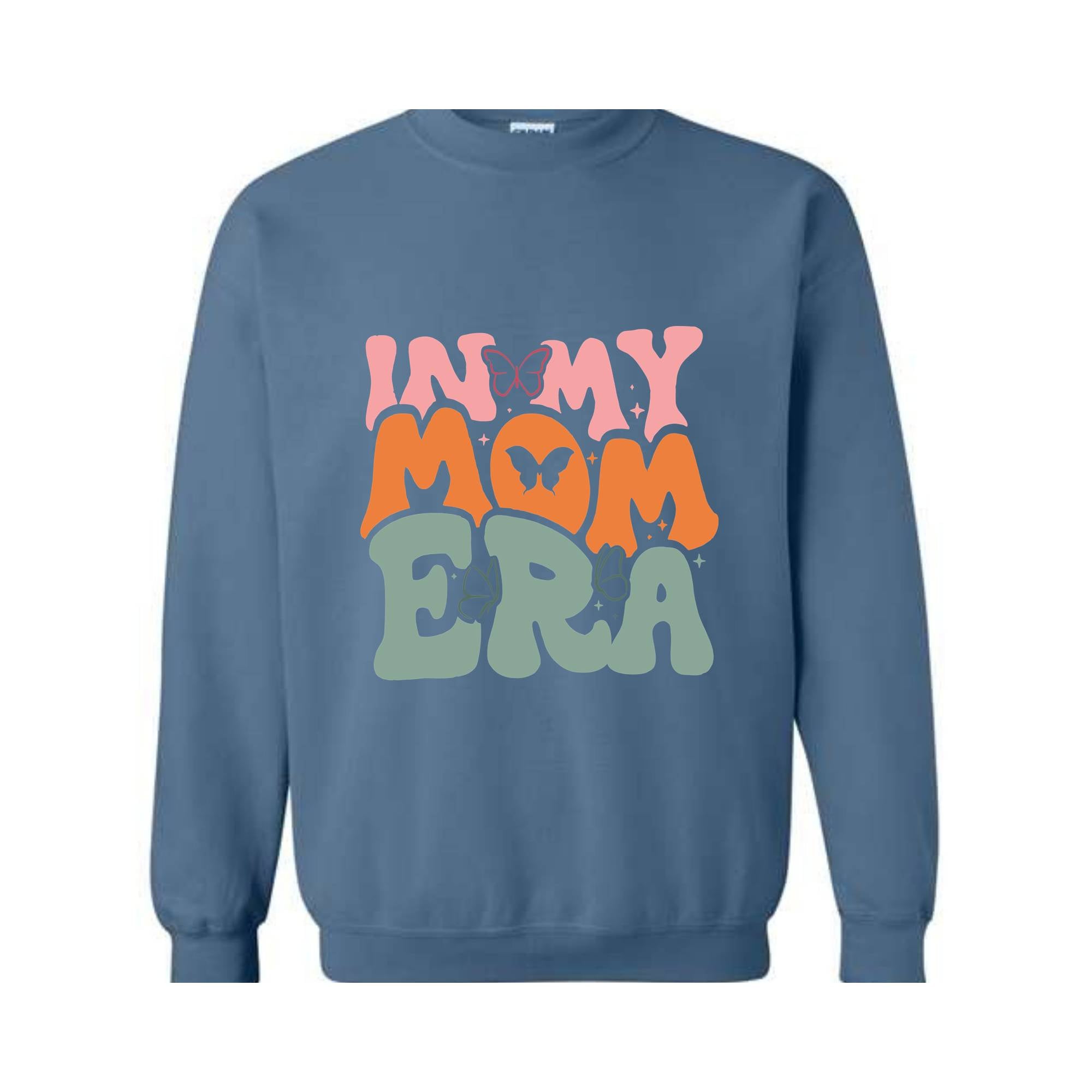 In My Mom Era Sweatshirt, Pregnancy Announcement Sweater, Cute Maternity Sweater, Expecting Mom Gift, Pregnant Mom Gift