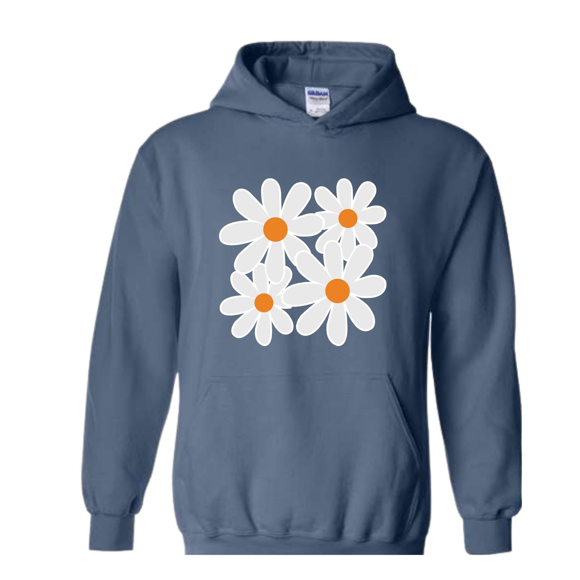 Boho Flowers Sweatshirt, Wildflower Sweatshirt, Floral Sweatshirt, Flower Lovers Sweatshirt, Boho Sweatshirt