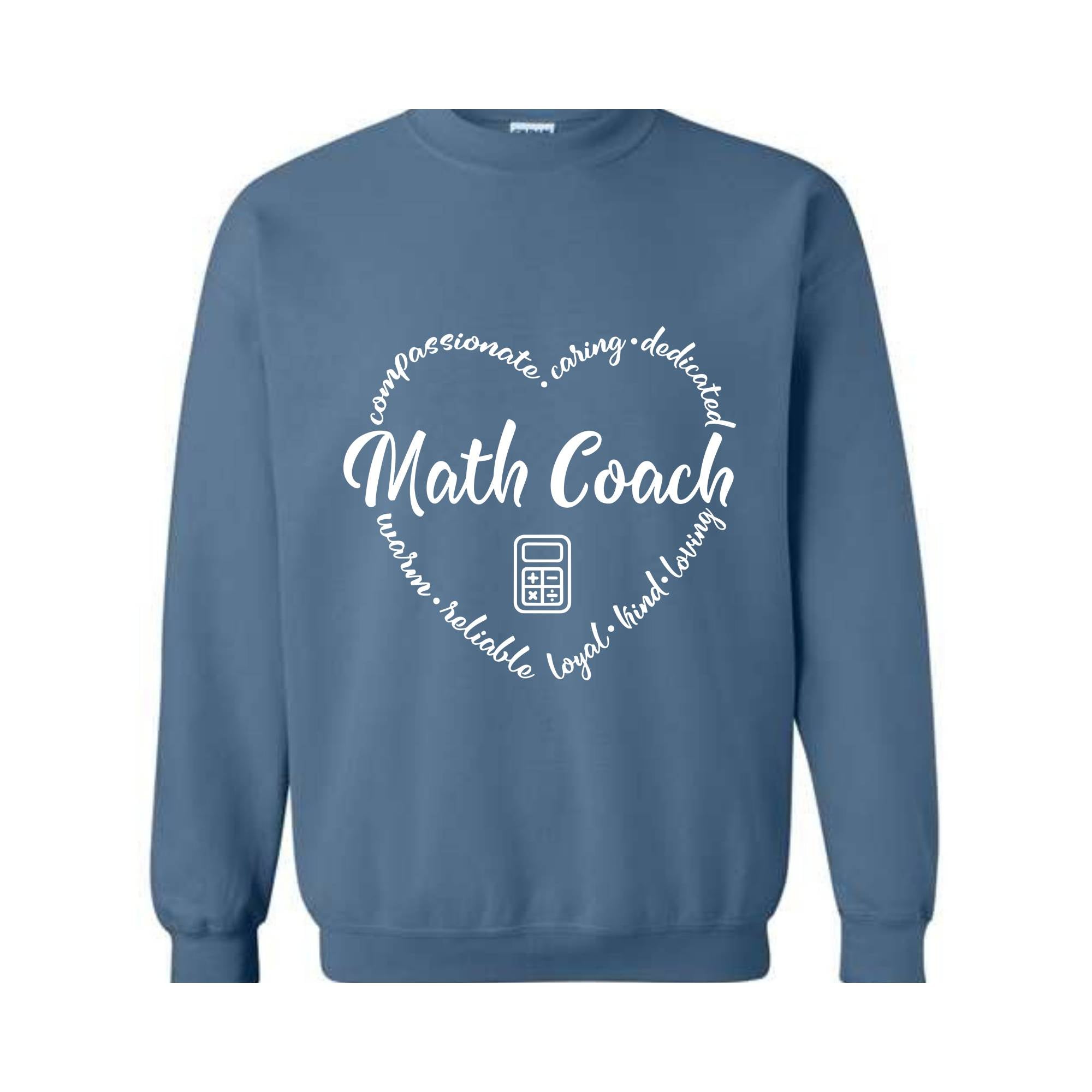 Math Coach Sweatshirt, Instructional Coach, Instructional Math Coach, Math Teacher Tee, Math Coach Tee