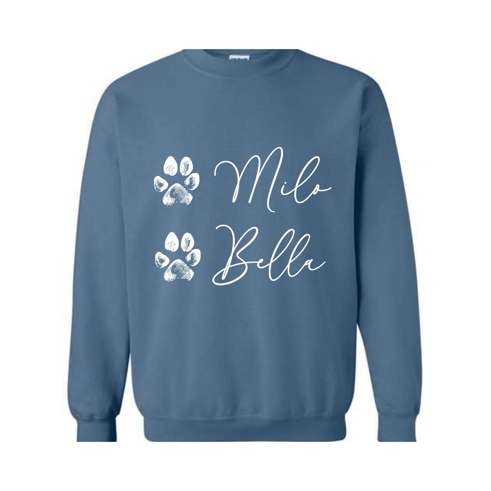 Custom Dog Mama Sweater With Dog Names On Sleeve, Dog Mama Sweatshirt, Personalized Dog Mama Sweater, Custom Dog Names