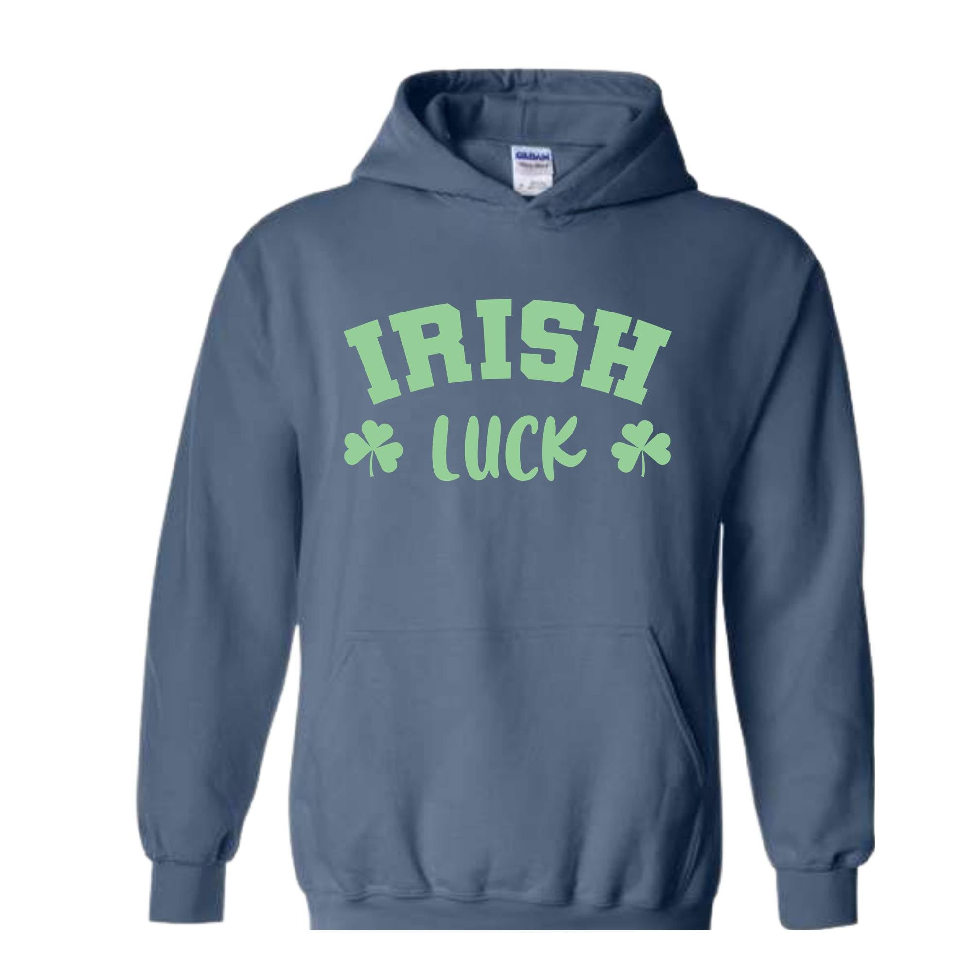 Irish Luck Sweatshirt, Lucky Sweatshirt, St Patricks Day Sweatshirt, Irish Sweatshirt, St Patricks Sweatshirt, Clover Sweatshirt