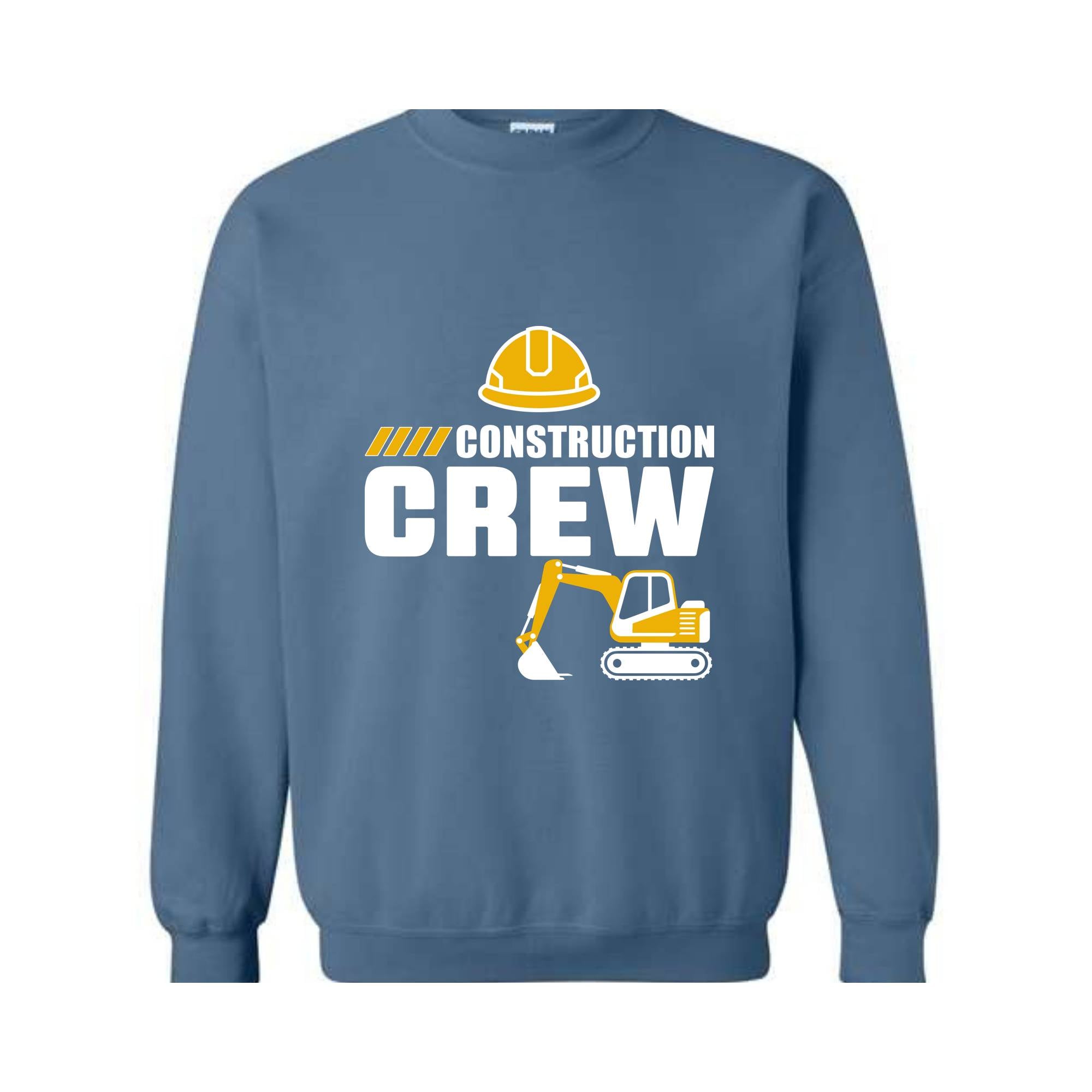 Construction Crew Matching Sweatshirts, Birthday Construction , Excavator Birthday, Bday Boy , Truck Birthday