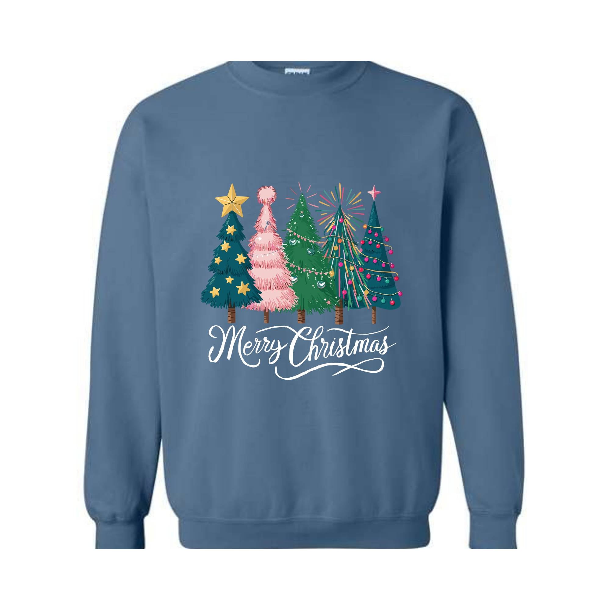 Tree Christmas Sweater, Christmas Sweater, Christmas Tree Sweatshirt, Holiday Sweaters for Women, Winter Sweatshirt